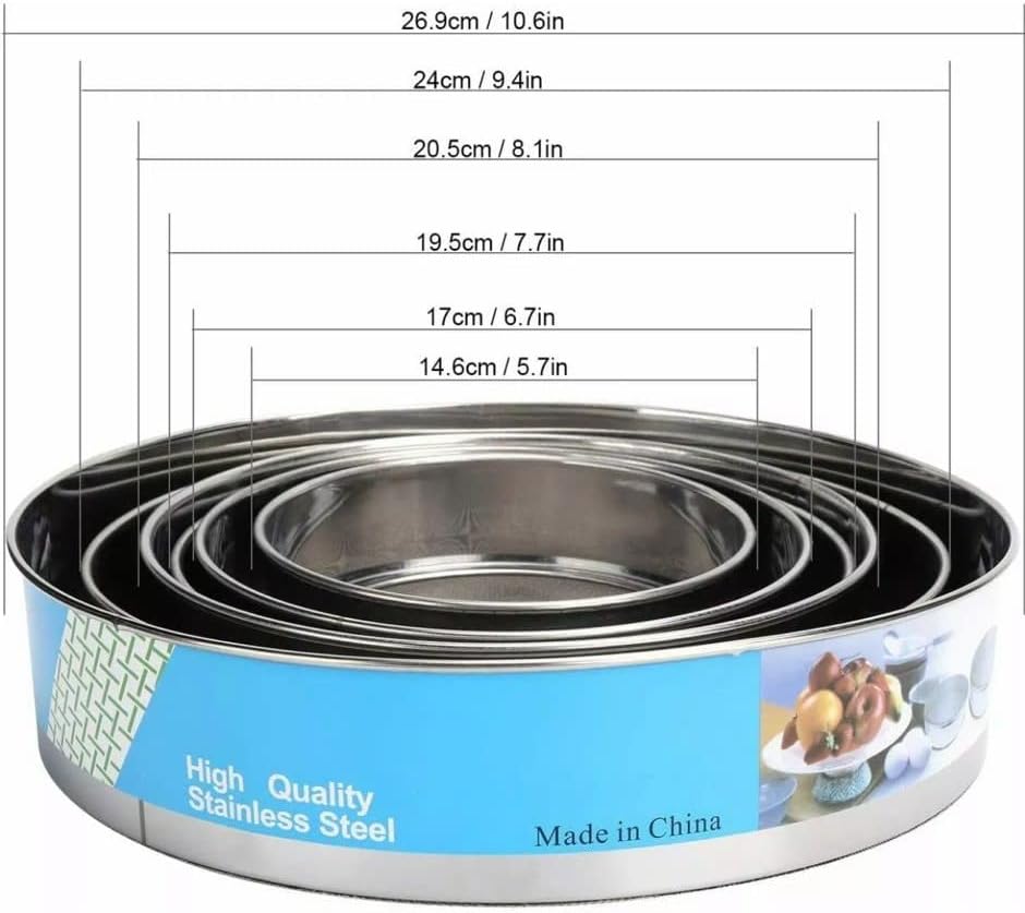 Round Fine Mesh Strainer | Stainless Steel Kitchen Sieve - Diqqawi Plates