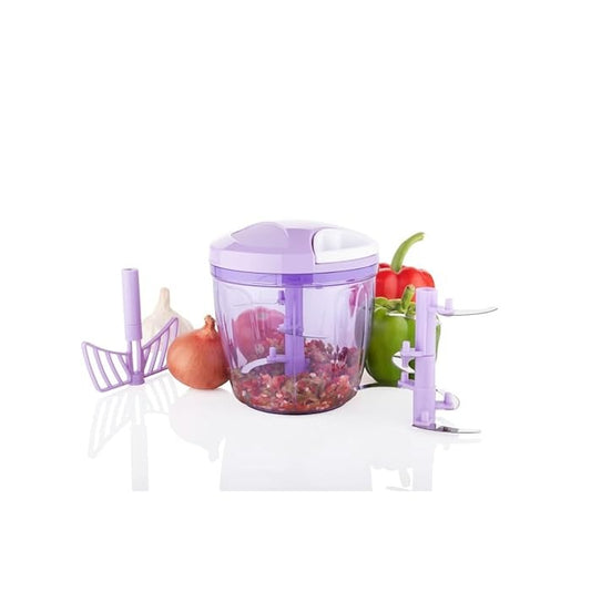 Manual vegetable chopper spin cutter styl2 - Diqqawi Plates