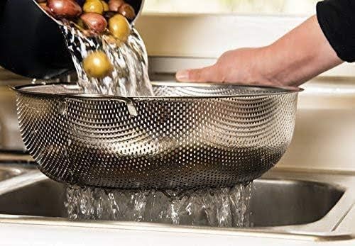 Large Strainer Basket Dishwashing Basin - Diqqawi Plates