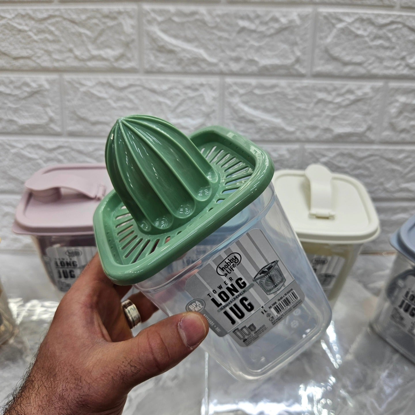 2 in 1 Tower Long Jug - Diqqawi Plates