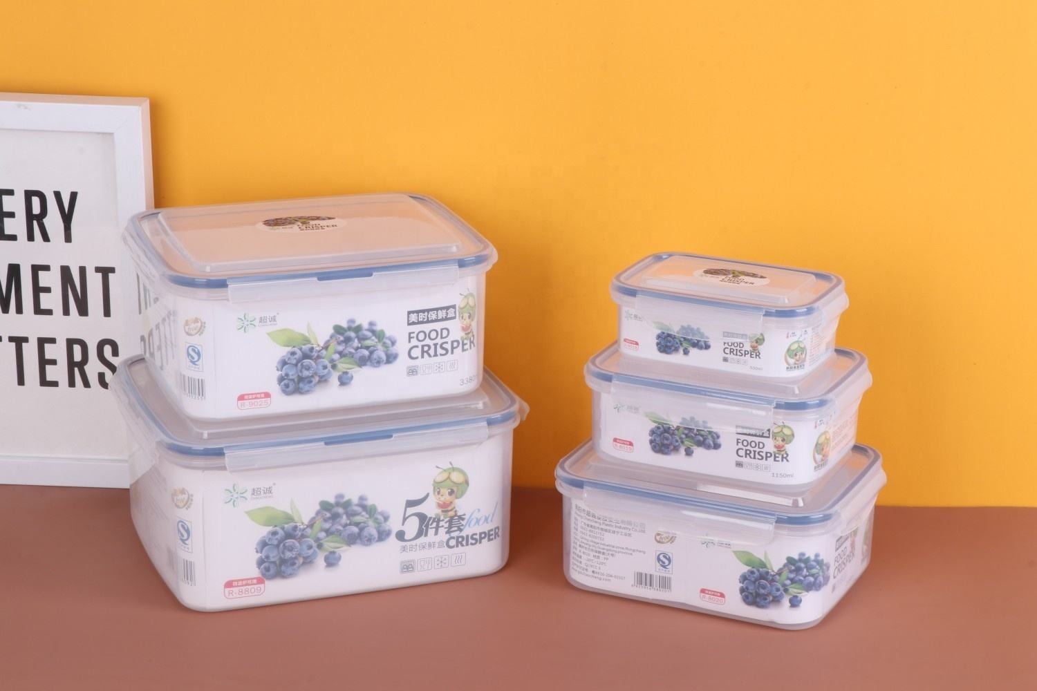 Clear Food Storage Box – Airtight & Durable Container - Diqqawi Plates