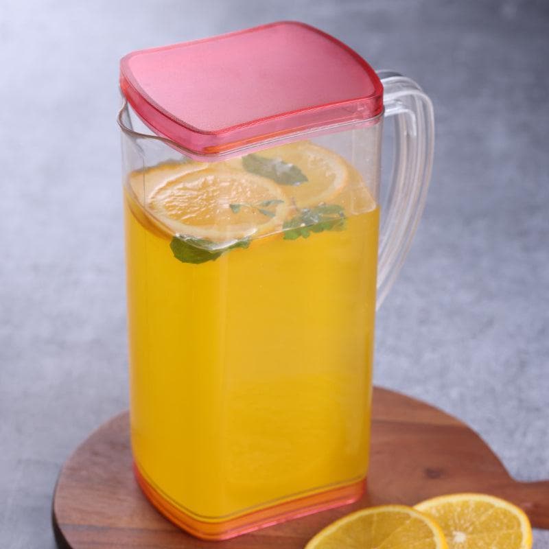 2000 ML Water Juice Pitcher with Lid and 4 Cups - Diqqawi Plates