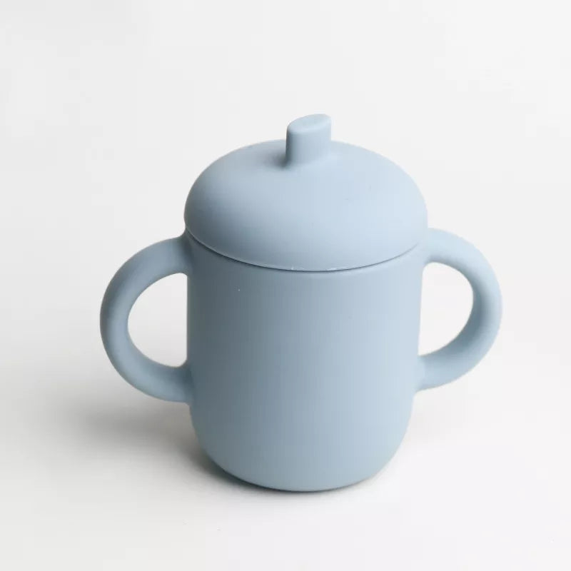 Silicone Cup for Toddler, Training Cup with Handles - 150ml - Diqqawi Plates