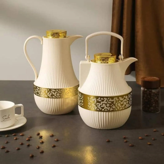 Luxury Vacuum Flask Set - 1L (Pack of 2) - Diqqawi Plates