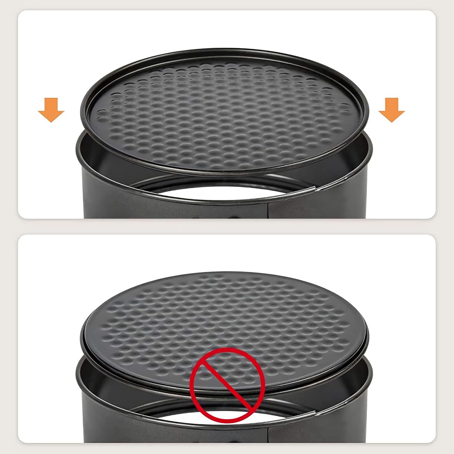 Non Stick Stainless Steel Cake Mould - Diqqawi Plates