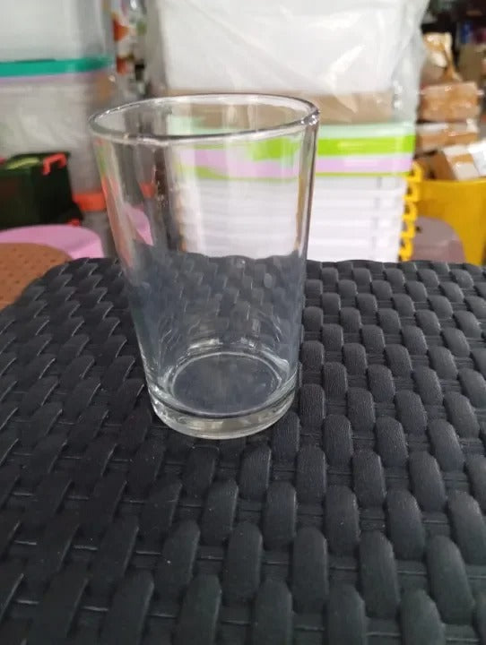 Clear Plain water Juice tea glass - Diqqawi Plates