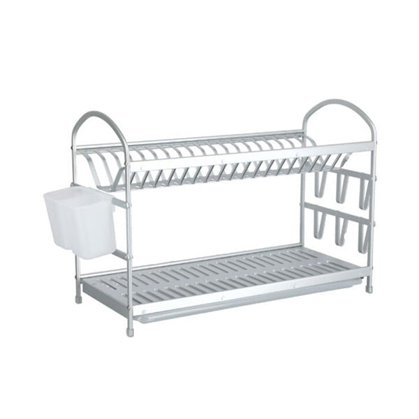 Aluminium Dish Drainer 2 Tier styl2 - Diqqawi Plates