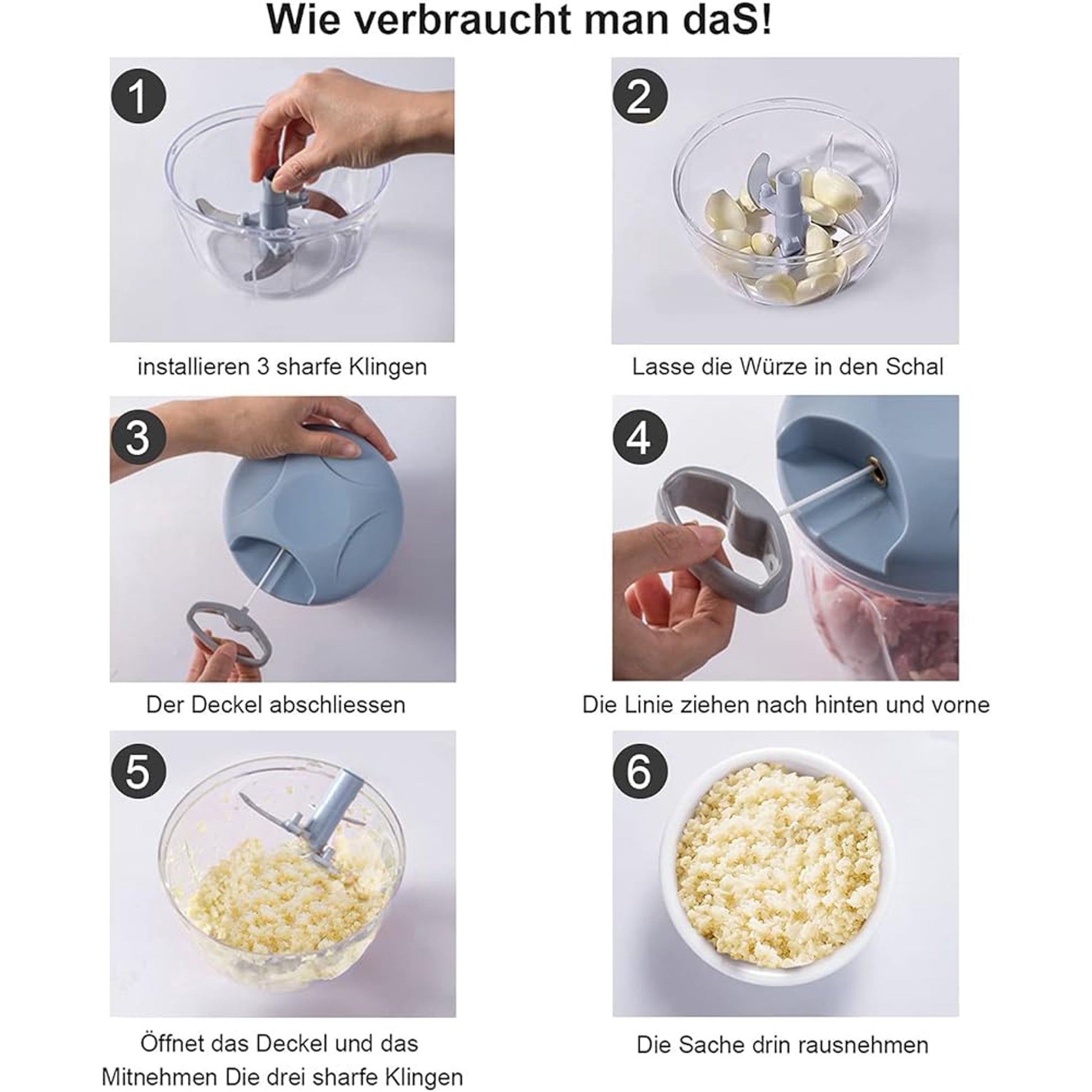 Manual vegetable chopper spin cutter - Diqqawi Plates