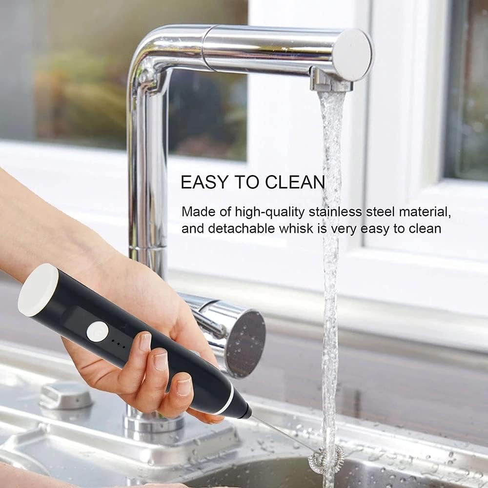 3-Speed Electric Milk Frother with 2 Whisks - Diqqawi Plates