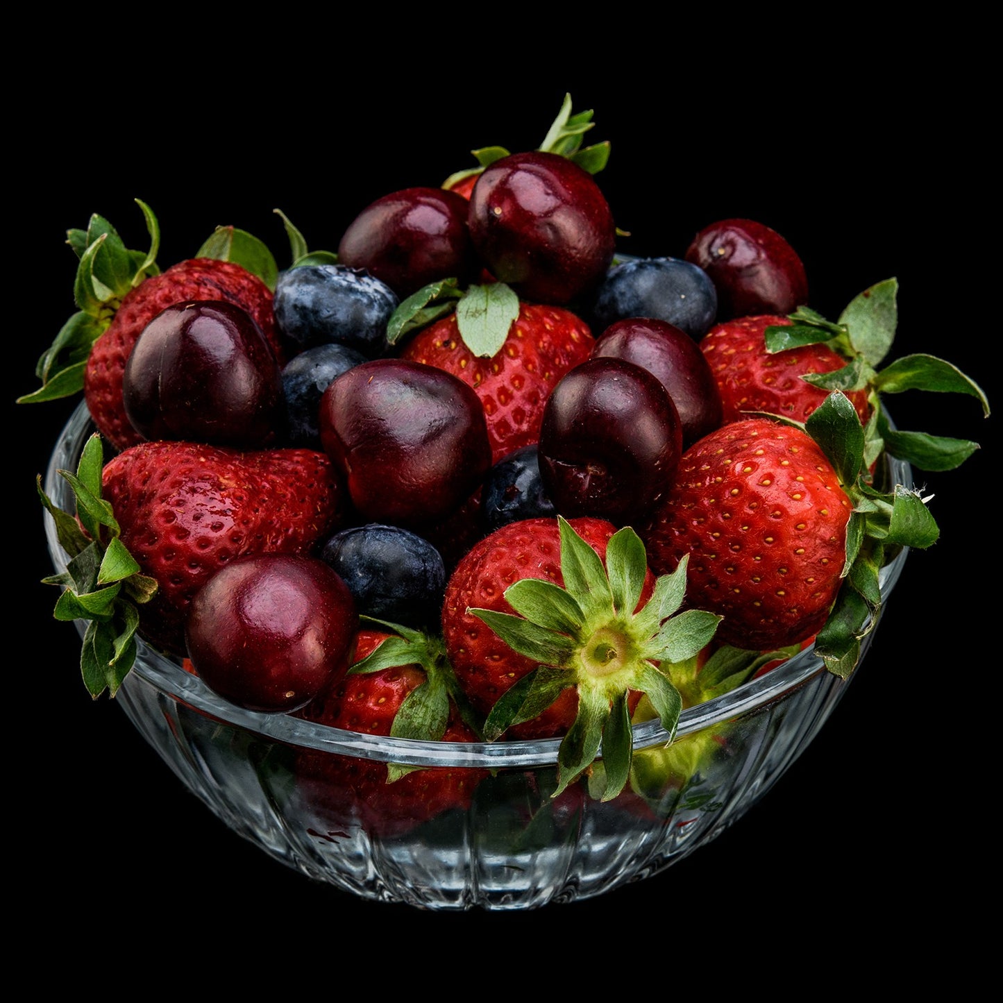 Glass salad bowl 830ML