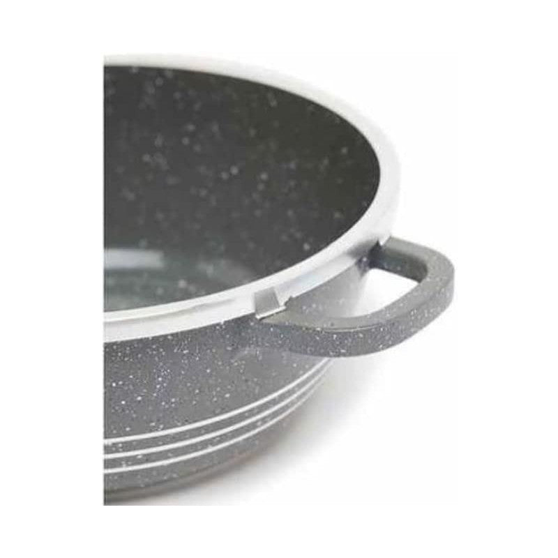 Eco-friendly Nonstick granite Low casserole 28 cm - Diqqawi Plates