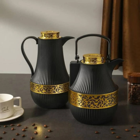 Luxury Vacuum Flask Set - 1L (Pack of 2) - Diqqawi Plates