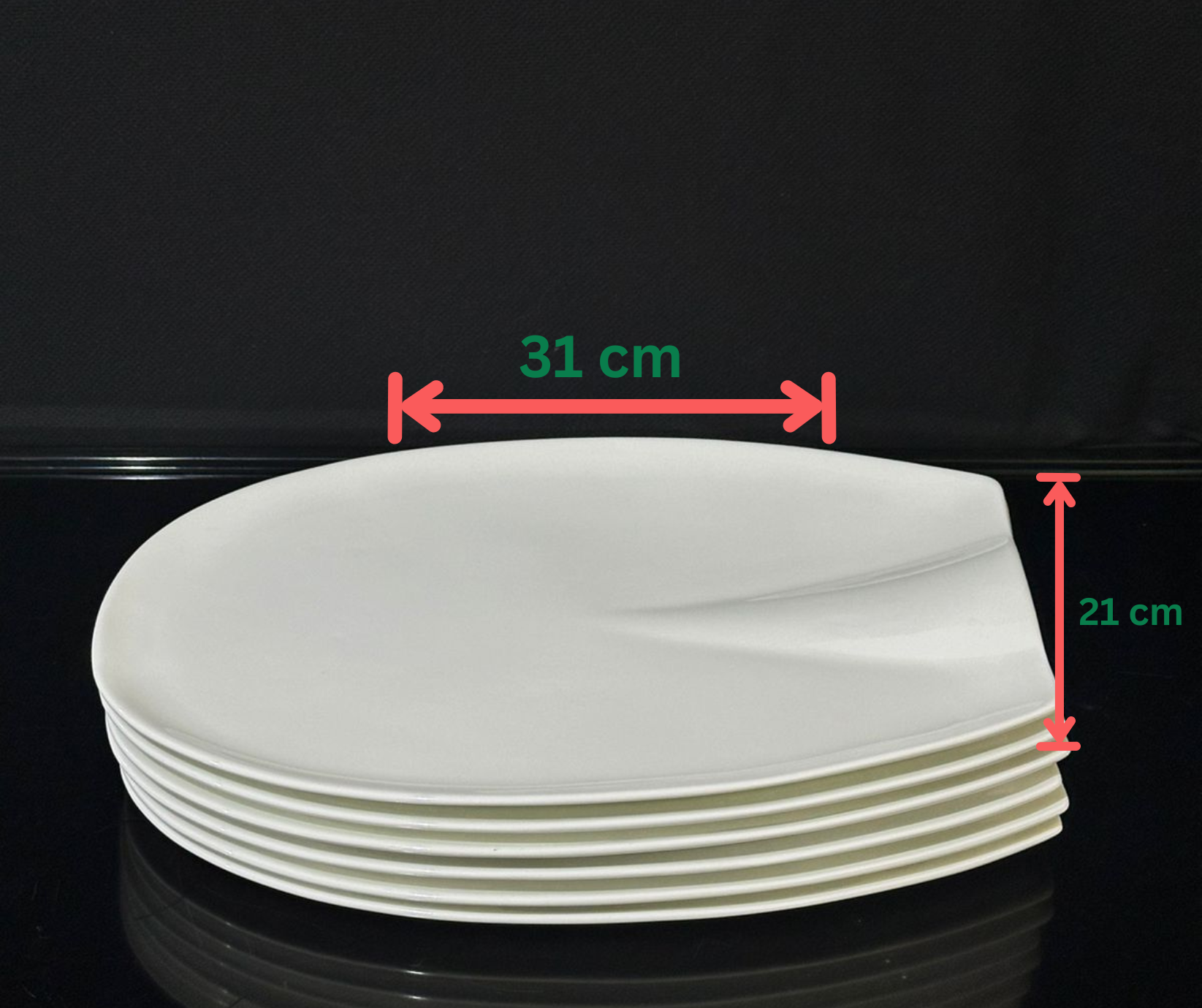 Large Serving Platter /Tray 31cm - Diqqawi Plates