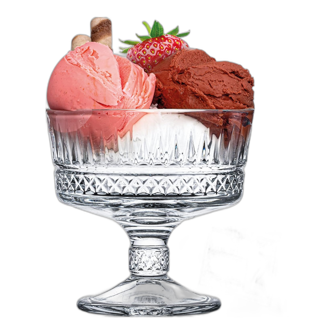 Glass Dessert Bowl 240ml - Diqqawi Plates