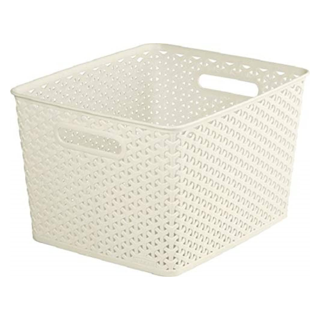 20 L High-Quality Plastic Laundry Basket and Storage Box - Diqqawi Plates