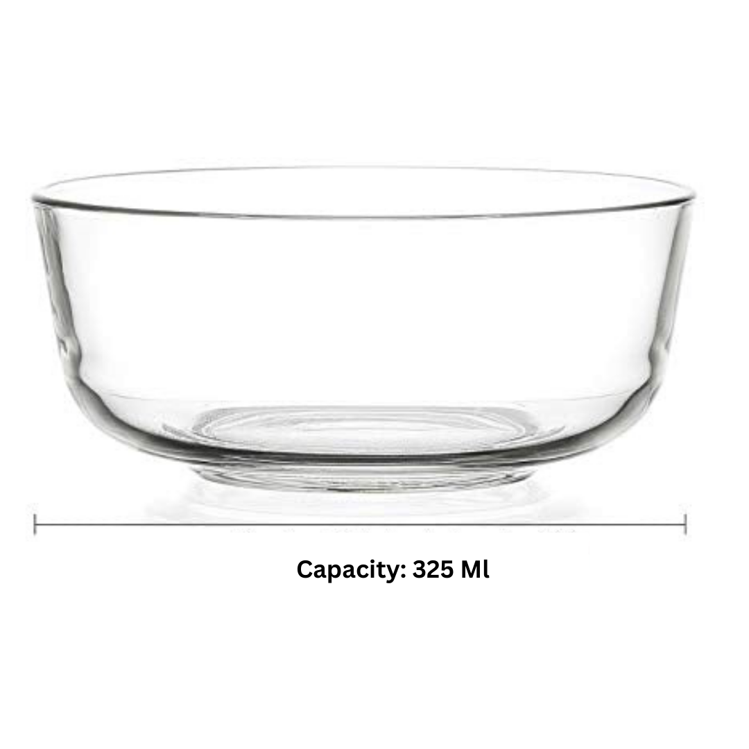 325ml glass Medium serving bowl - Diqqawi Plates