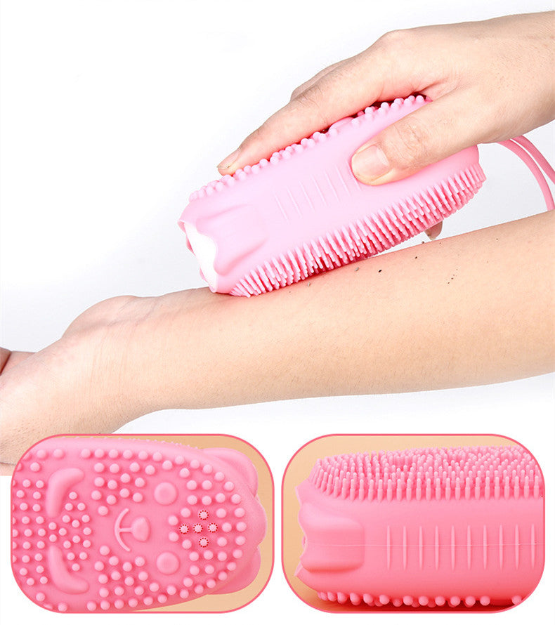 Silicone Bubble Bath Brush - Diqqawi Plates