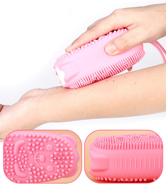 Silicone Bubble Bath Brush - Diqqawi Plates