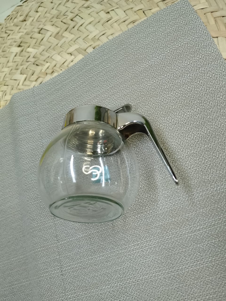 Glass Sugar Oil Milk Pot 280ML
