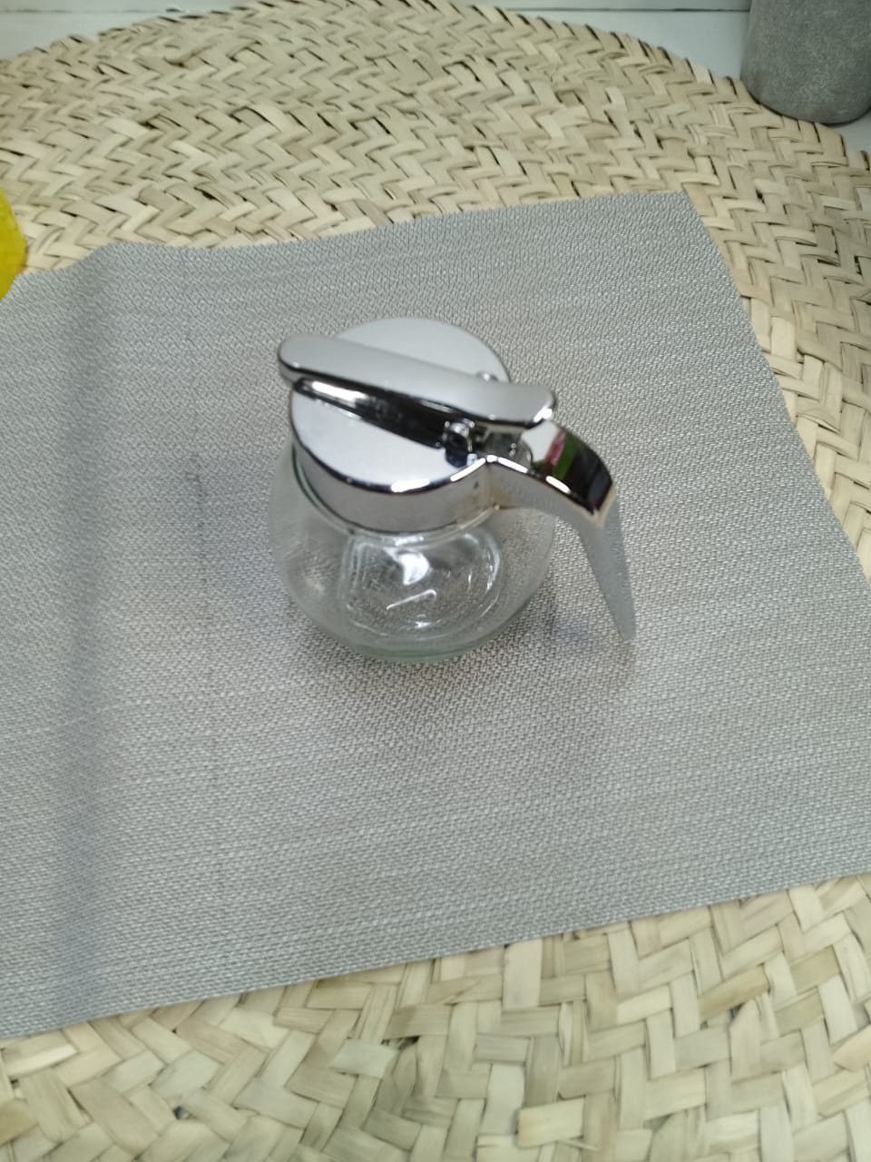 Glass Sugar Oil Milk Pot 280ML