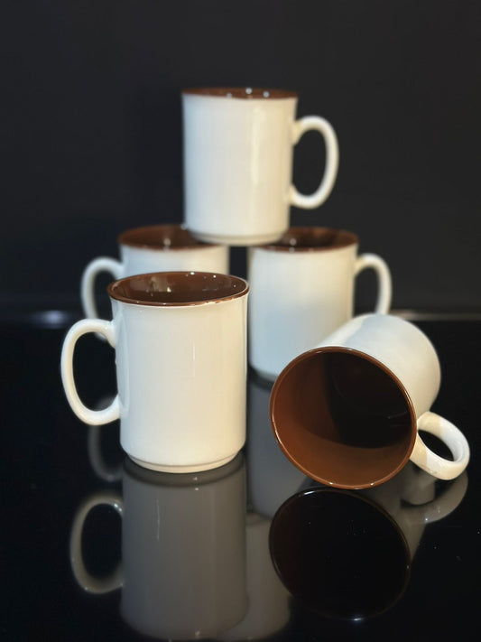 2pcsCeramic Mug with handle styl2 - Diqqawi Plates