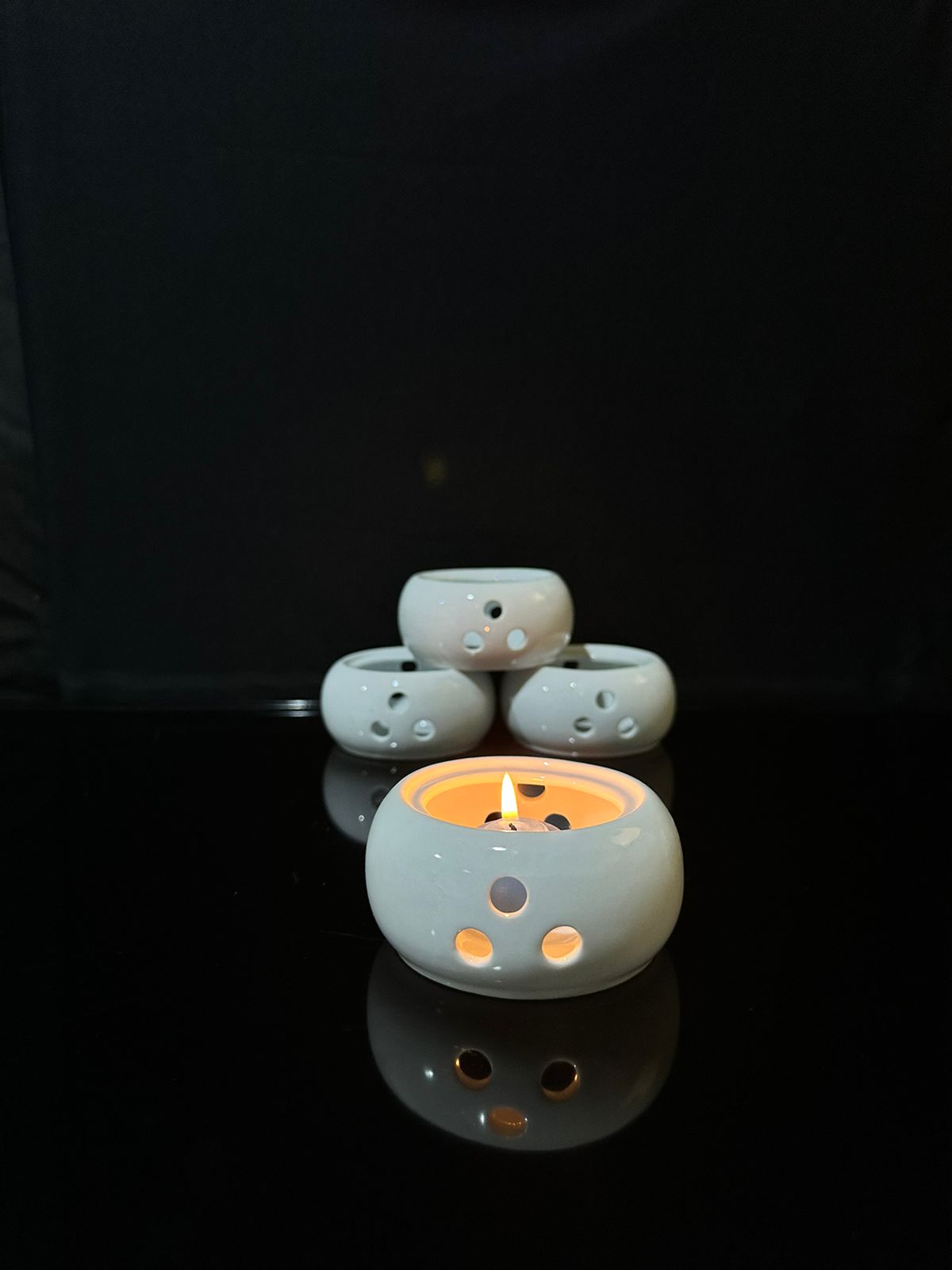 Small Candle Holder - Diqqawi Plates
