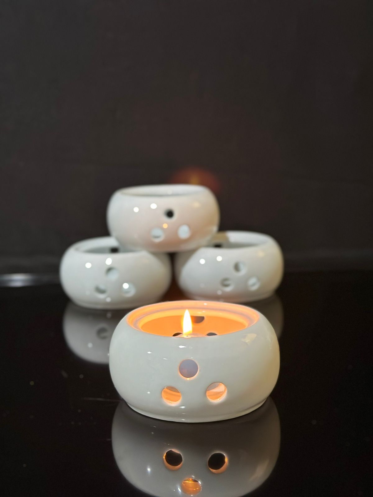 Small Candle Holder - Diqqawi Plates