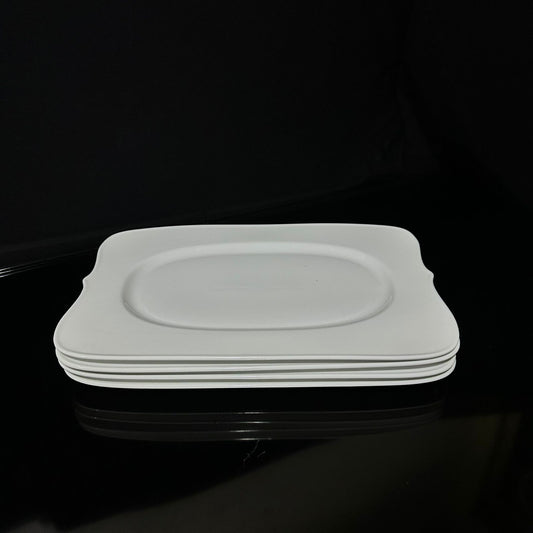 Luxury rectangular White Large Tray 35x24cm - Diqqawi Plates