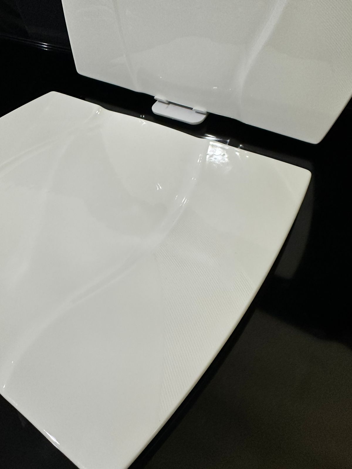 Decorative Rectangle Bright White Porcelain Flat Plate styl3 - Diqqawi Plates