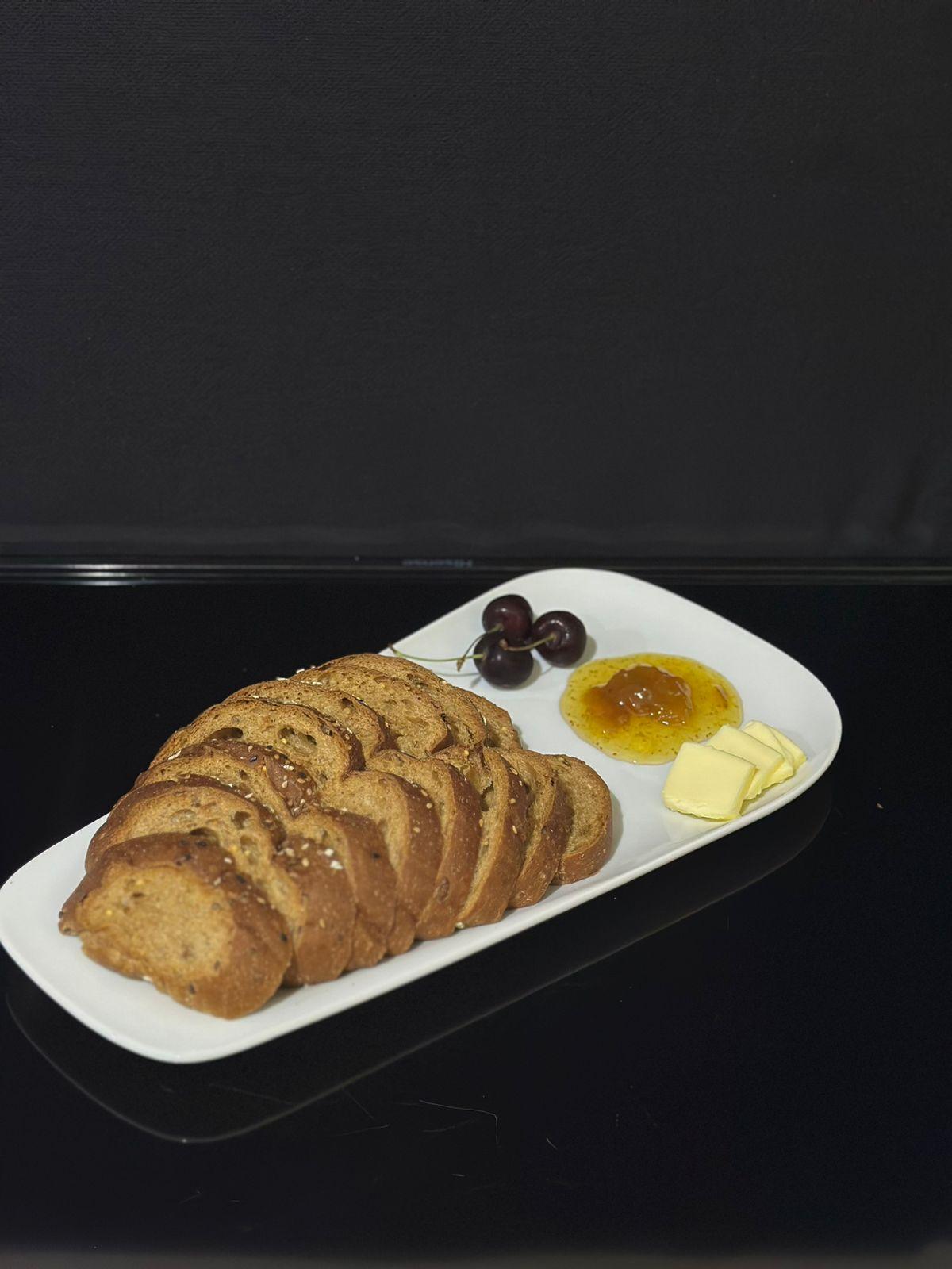 rectangular serving plate for breakfast- styl-1 - Diqqawi Plates