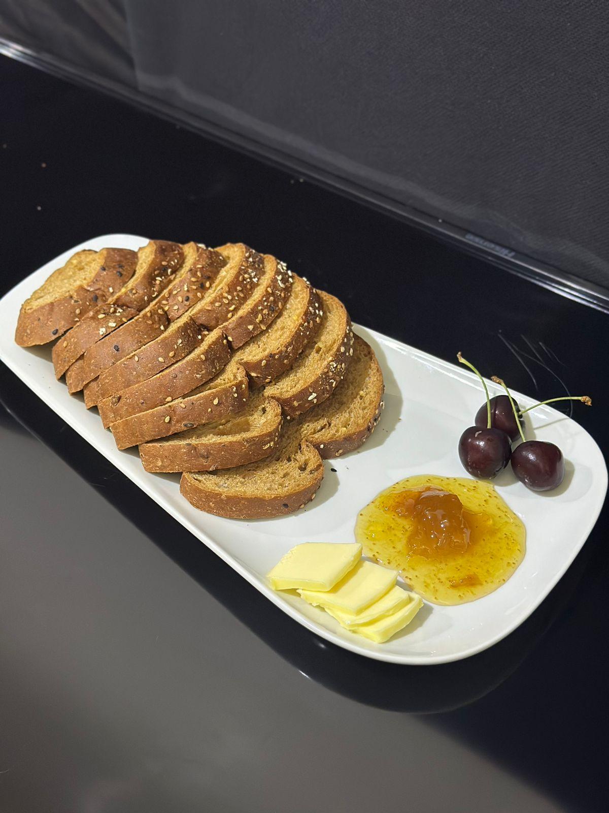 rectangular serving plate for breakfast- styl-1 - Diqqawi Plates