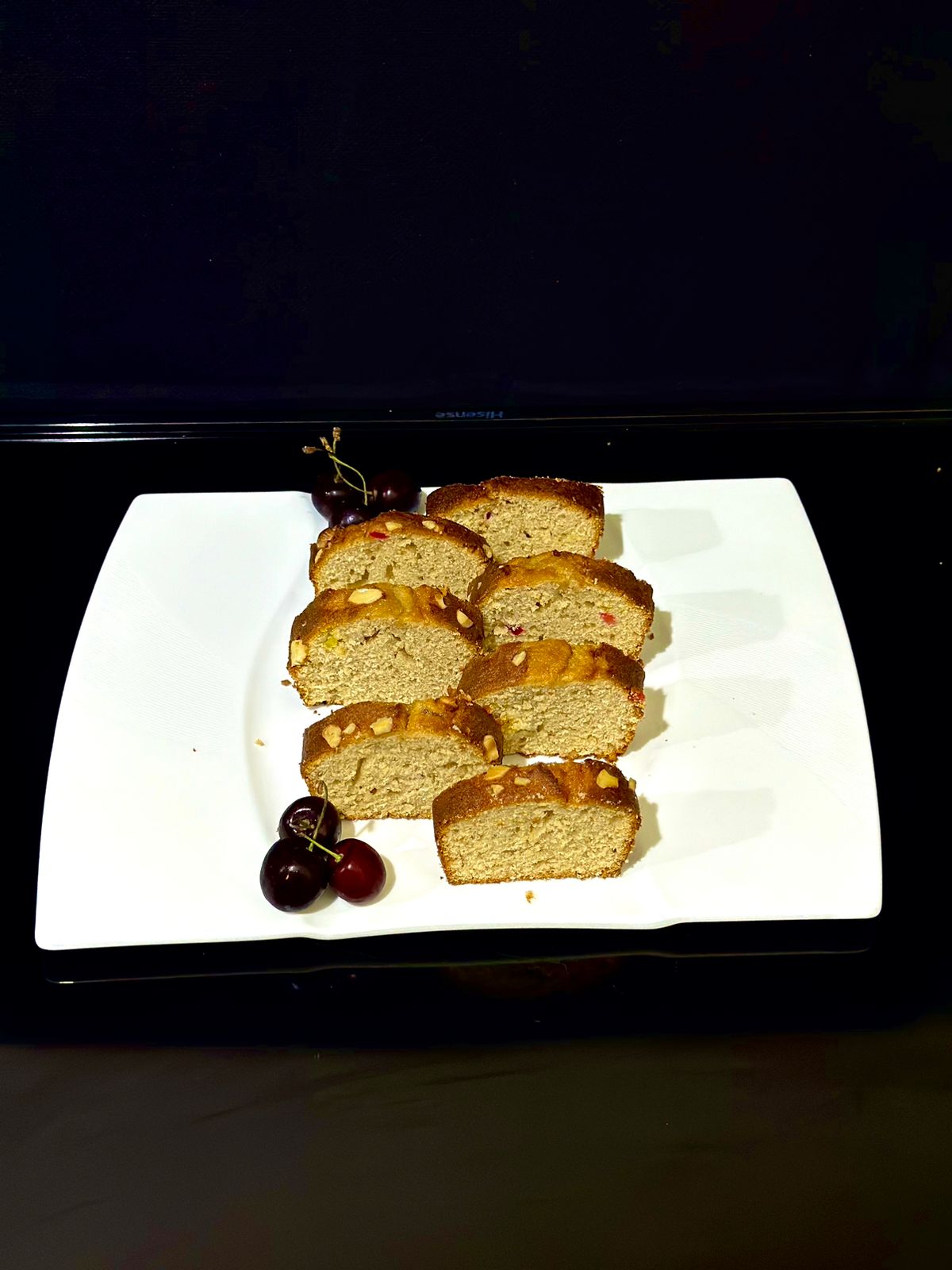 Decorative Rectangle Bright White Porcelain Flat Plate styl3 - Diqqawi Plates