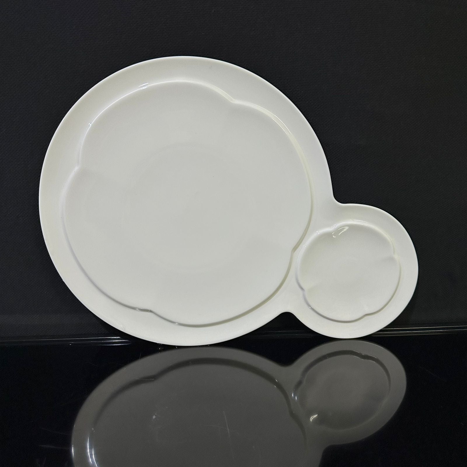 flat plate porcelain styl5 - Diqqawi Plates