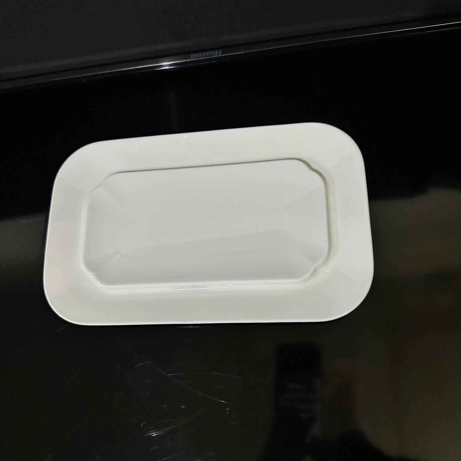 Luxury Rectangle White Porcelain Plate styl - Diqqawi Plates