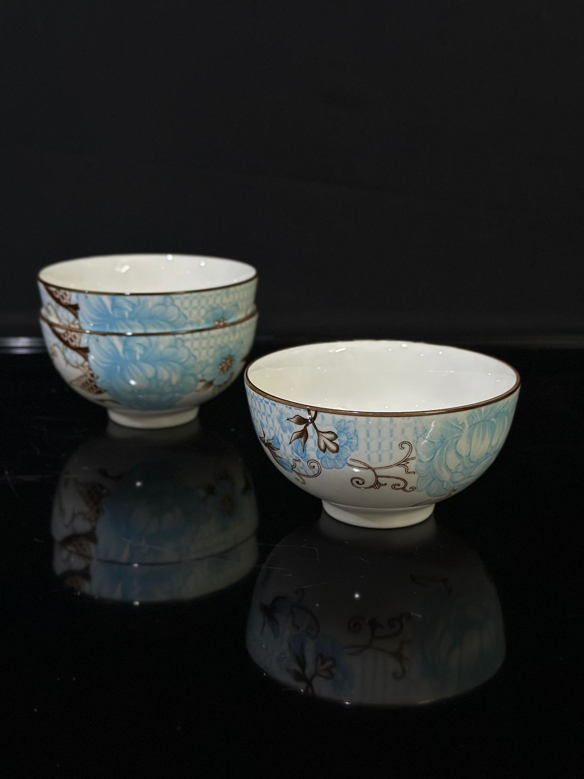 260ml Colored Porcelain Bowls (Styl-47) - Diqqawi Plates