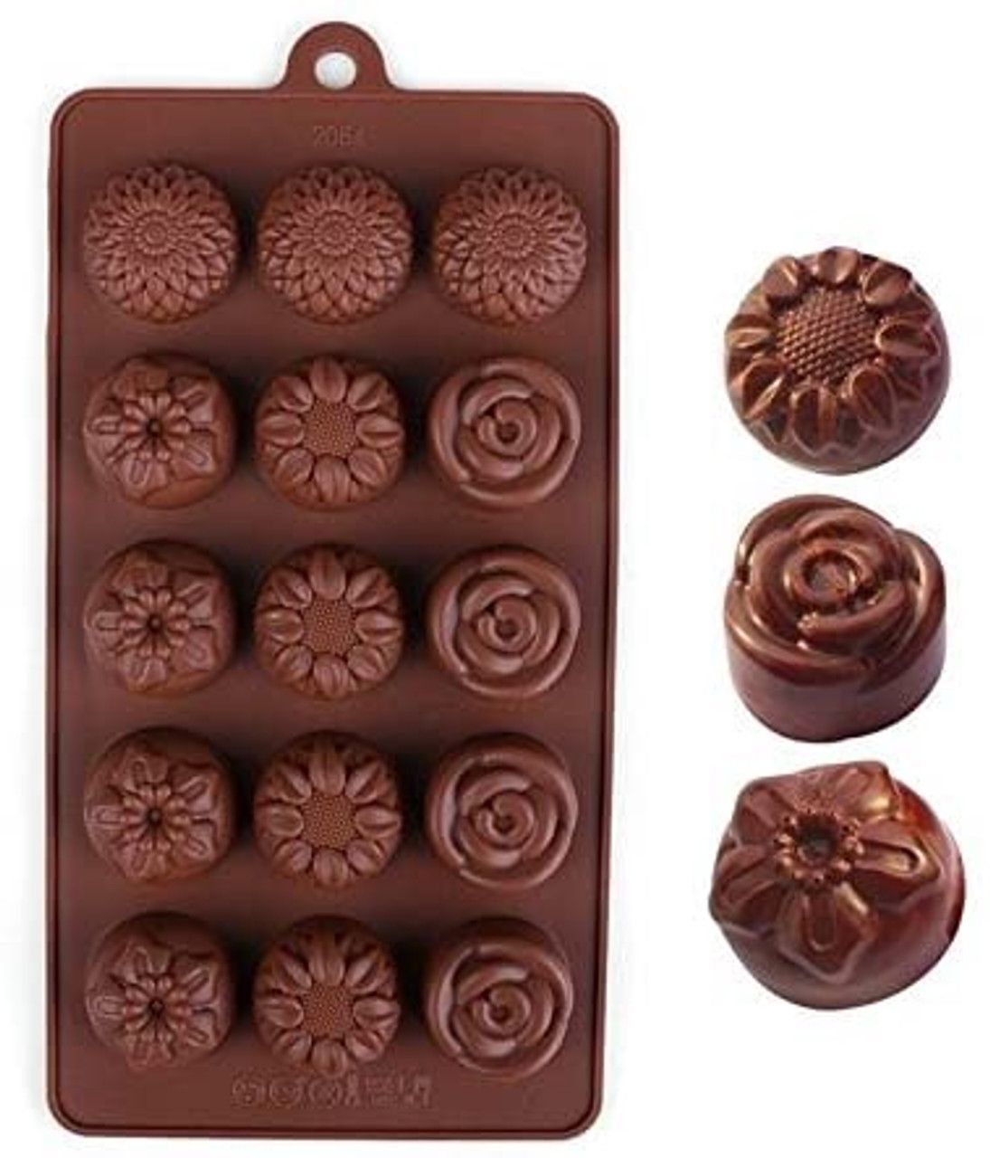 Silicone Chocolate Ice Cube Molds - Diqqawi Plates