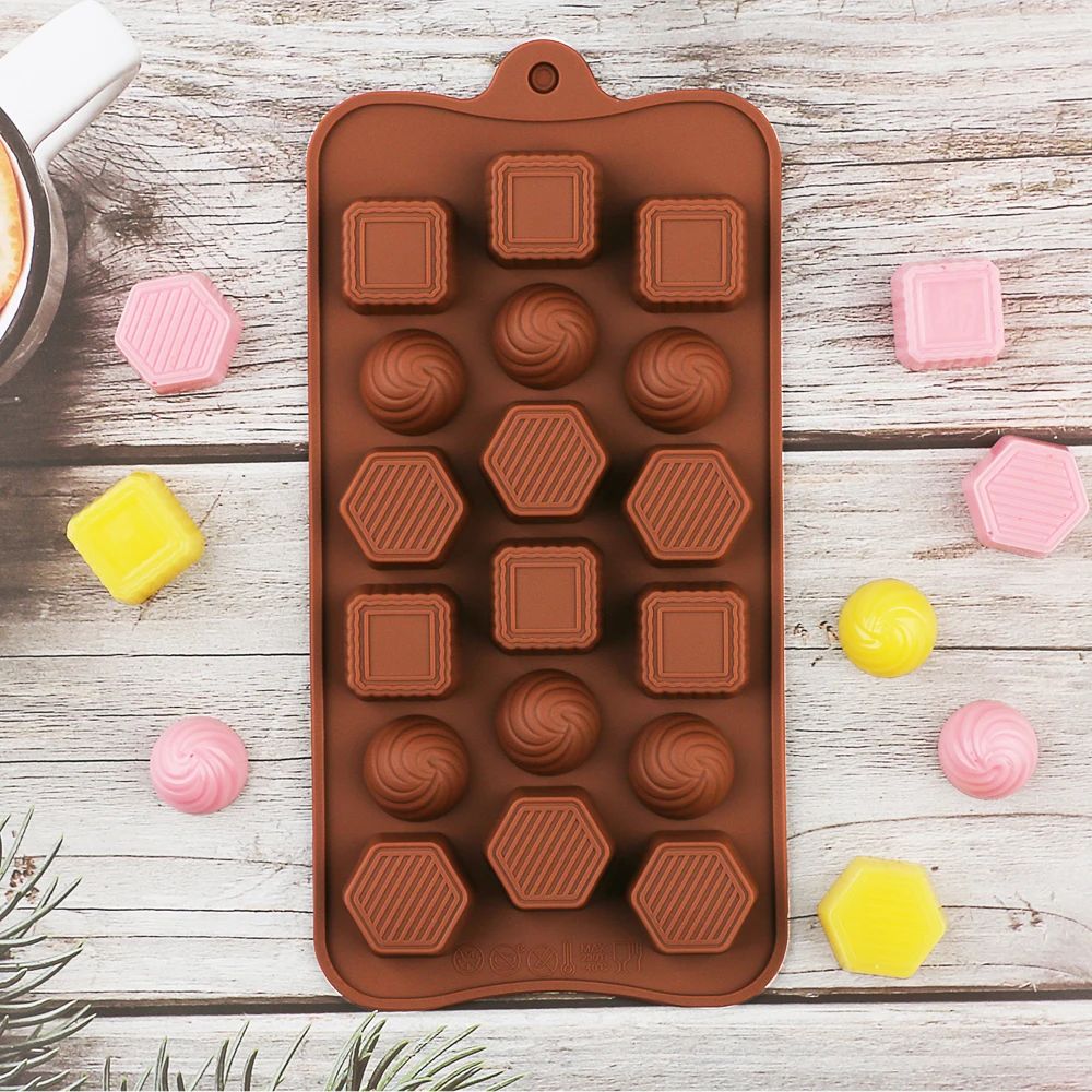 Silicone Chocolate Ice Cube Molds - Diqqawi Plates