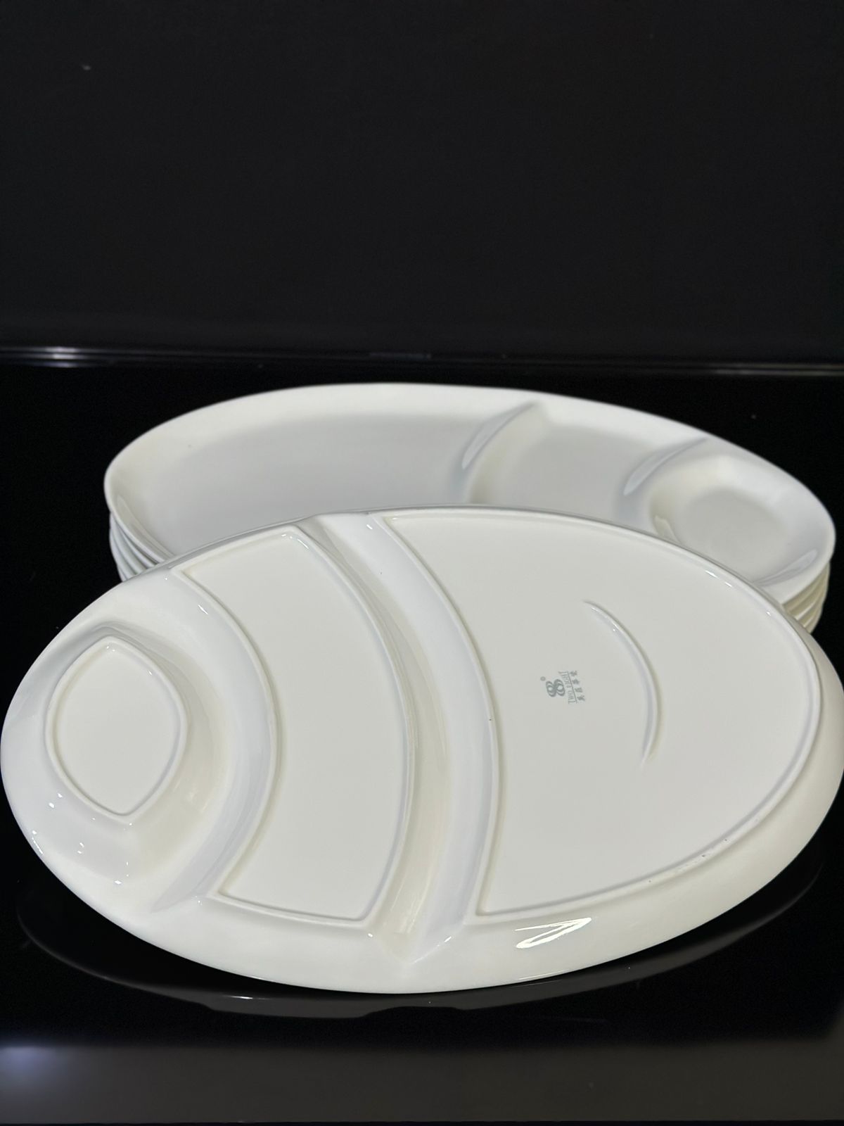 Divider Plate (3 compartments) - Diqqawi Plates