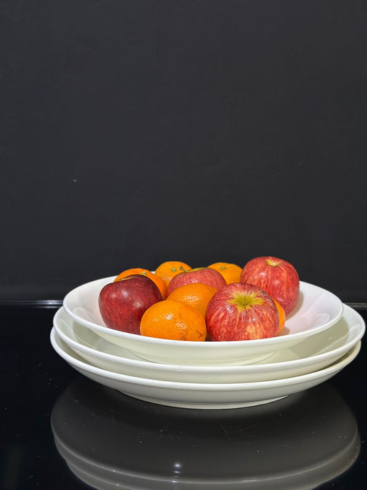 Medium porcelain Dish Plate - 25cm - Diqqawi Plates