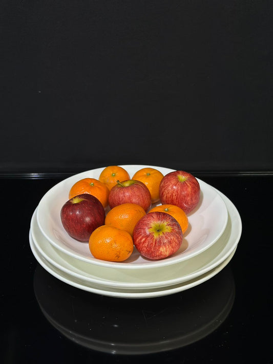 Medium porcelain Dish Plate - 25cm - Diqqawi Plates