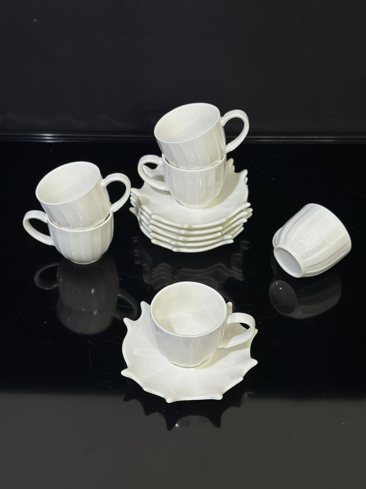 Luxury Coffee Cup with Plate styl6 - Diqqawi Plates