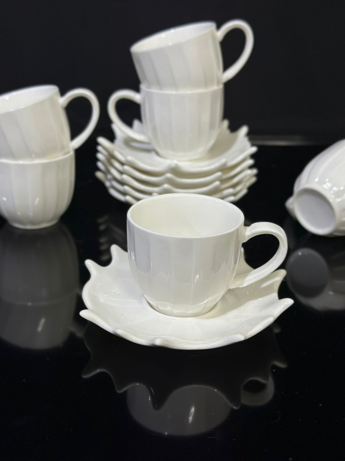 Luxury Coffee Cup with Plate styl6 - Diqqawi Plates