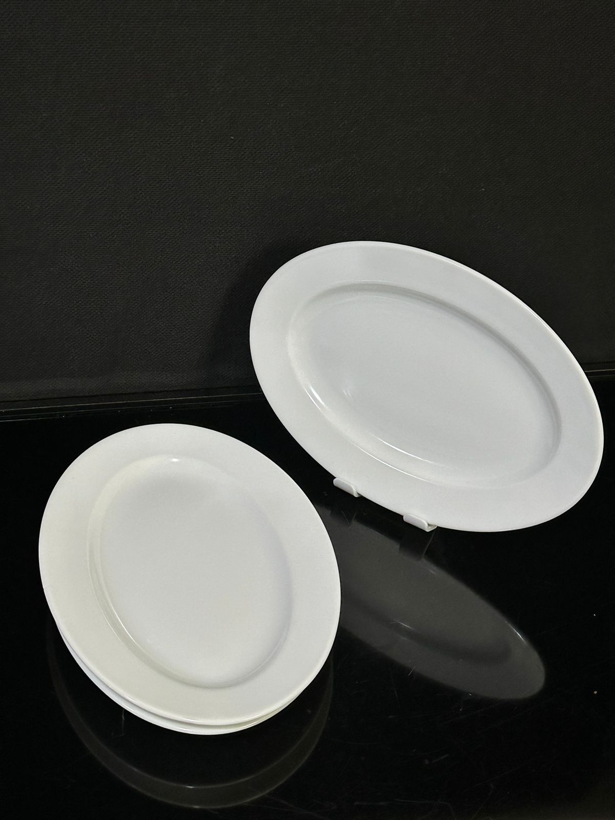 Medium Oval Dish plate styl12 - Diqqawi Plates