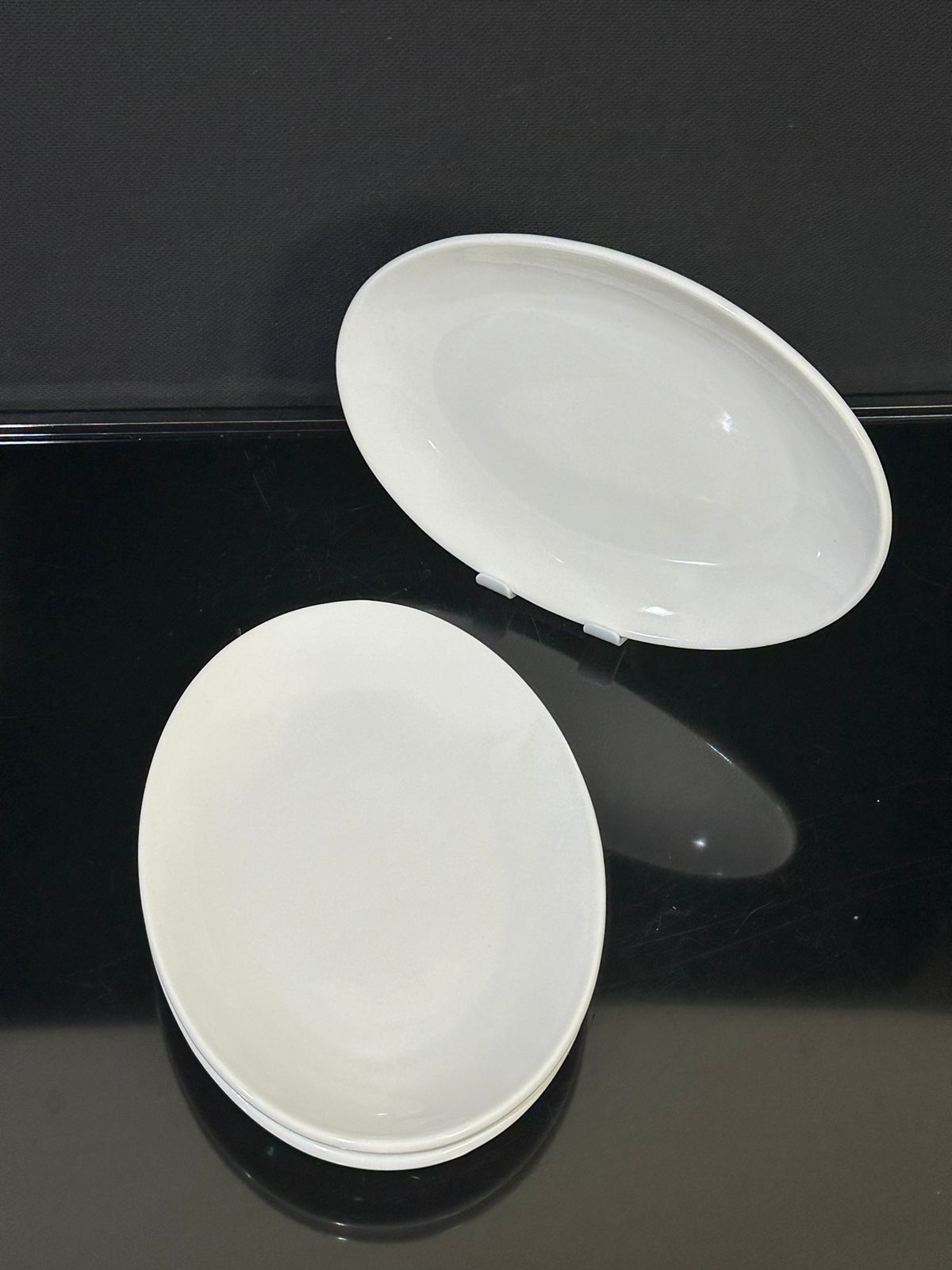 Premium Medium Oval Dish Plate styl13 - Diqqawi Plates