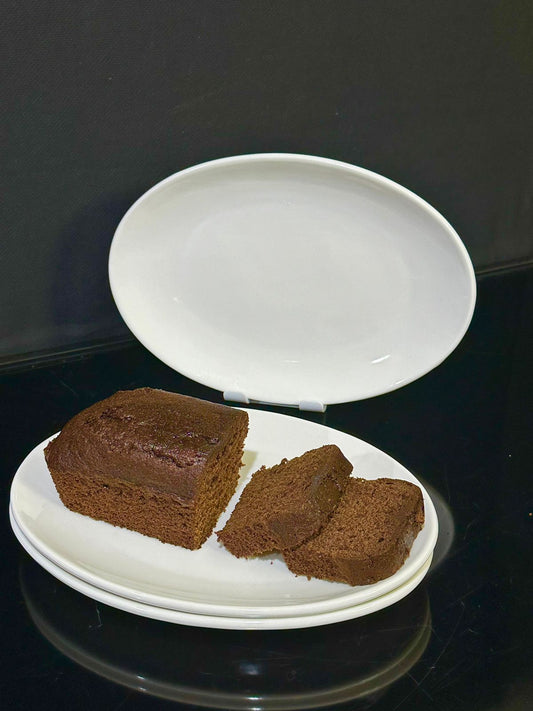 Premium Medium Oval Dish Plate styl13 - Diqqawi Plates