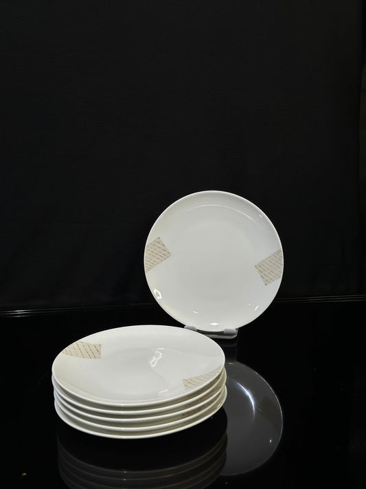 Stylish 7-Inch Porcelain Side Plate - Diqqawi Plates