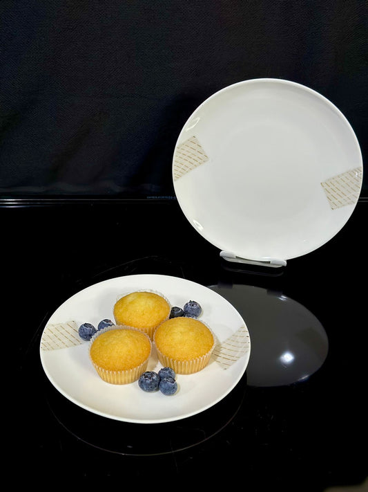 Stylish 7-Inch Porcelain Side Plate - Diqqawi Plates