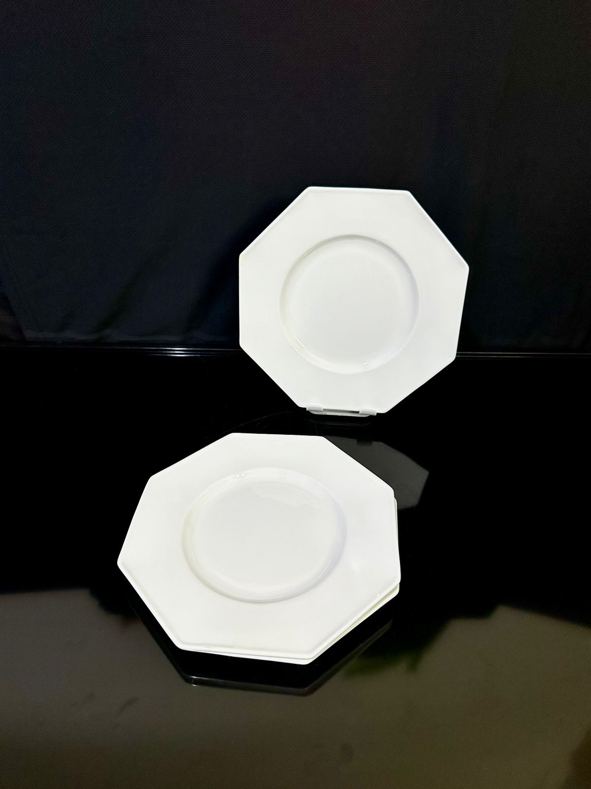 Hexagonal porcelain plate - Diqqawi Plates