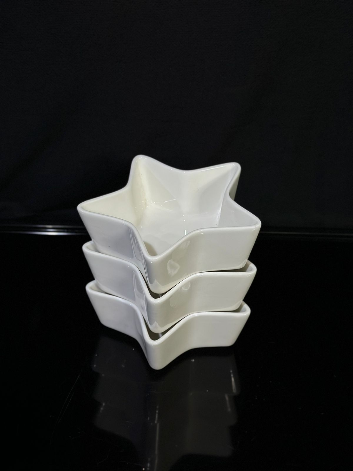 Porcelain Star Bowl 11x5 cm - Diqqawi Plates