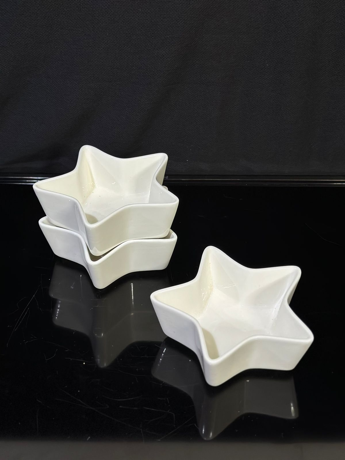 Porcelain Star Bowl 11x5 cm - Diqqawi Plates